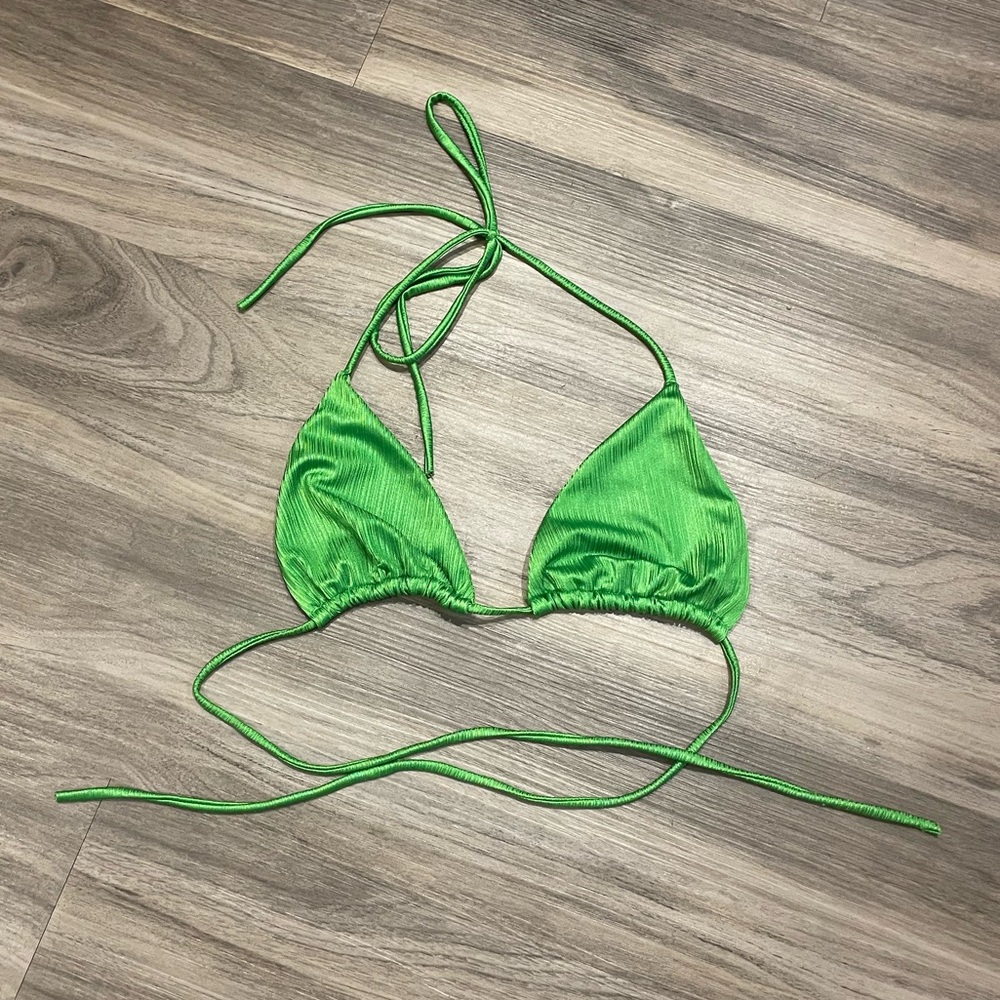 Green String Bikini - Picture 2 of 6